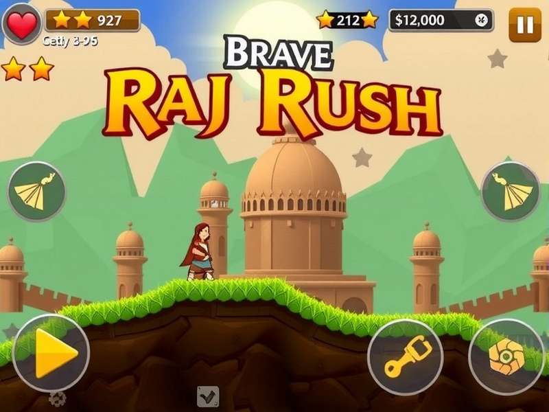 Brave Raj Rush Gameplay Screenshot